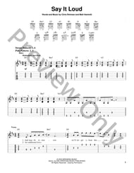 Say It Loud Guitar and Fretted sheet music cover